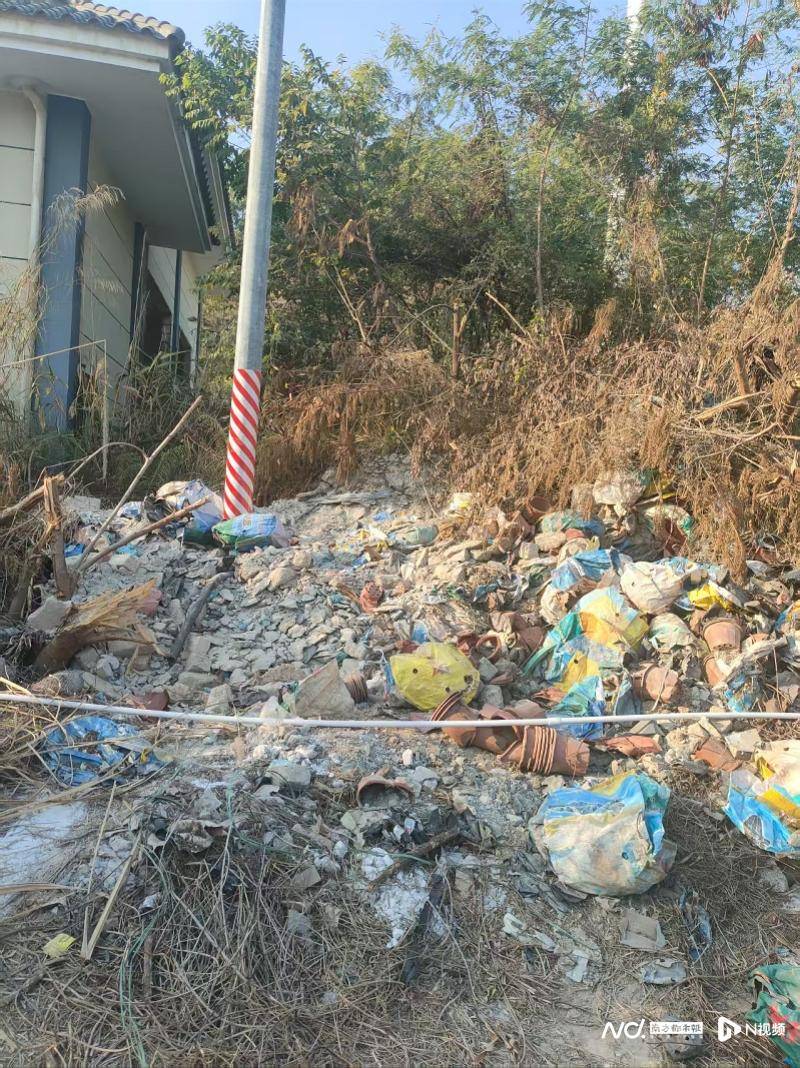 惠阳一小区旁遭违规偷倒建筑垃圾部门责令速清并核查责任